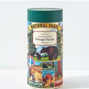 National parks Vintage puzzle
